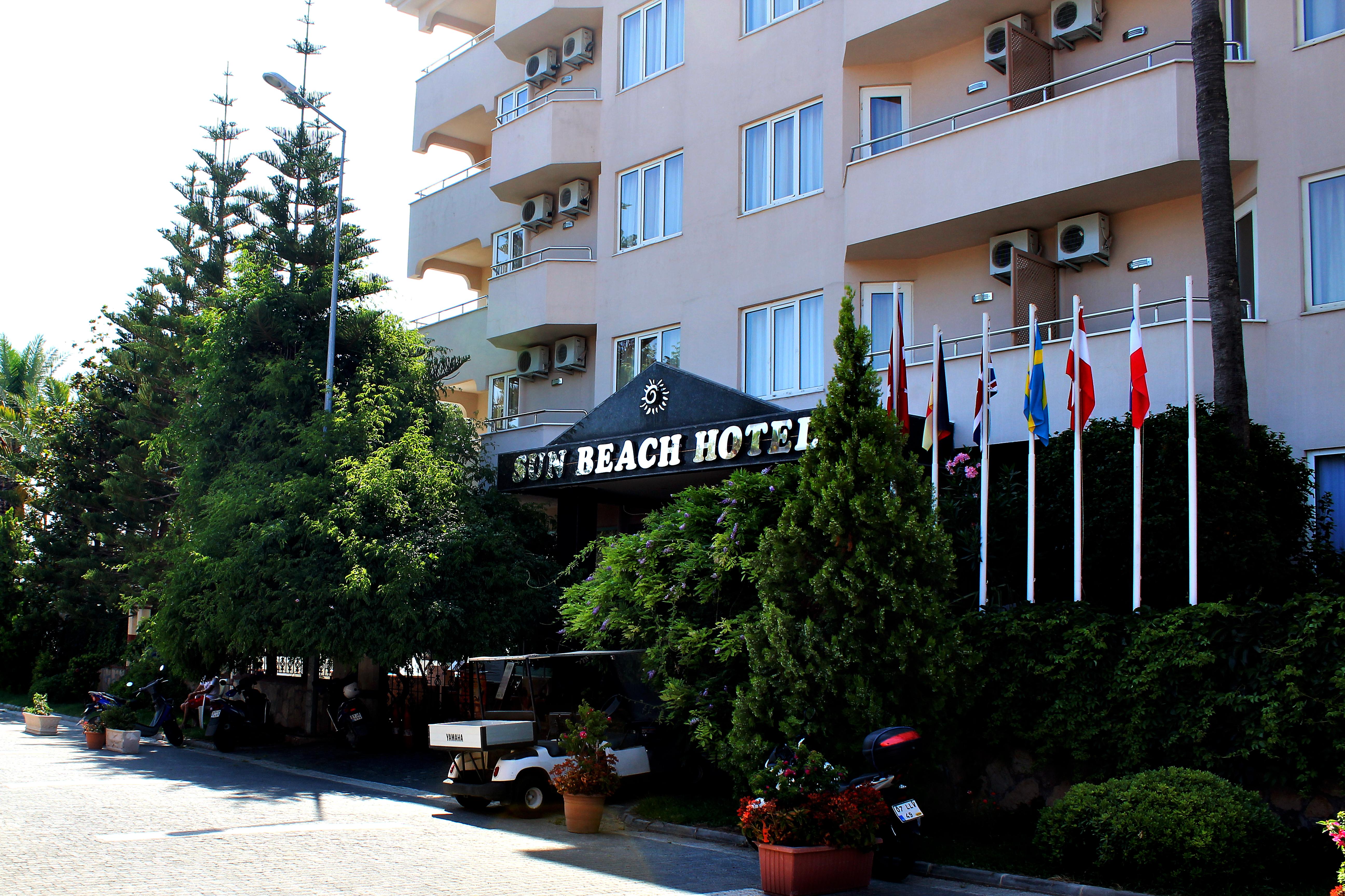 Sun Beach Hotel Side Exterior photo